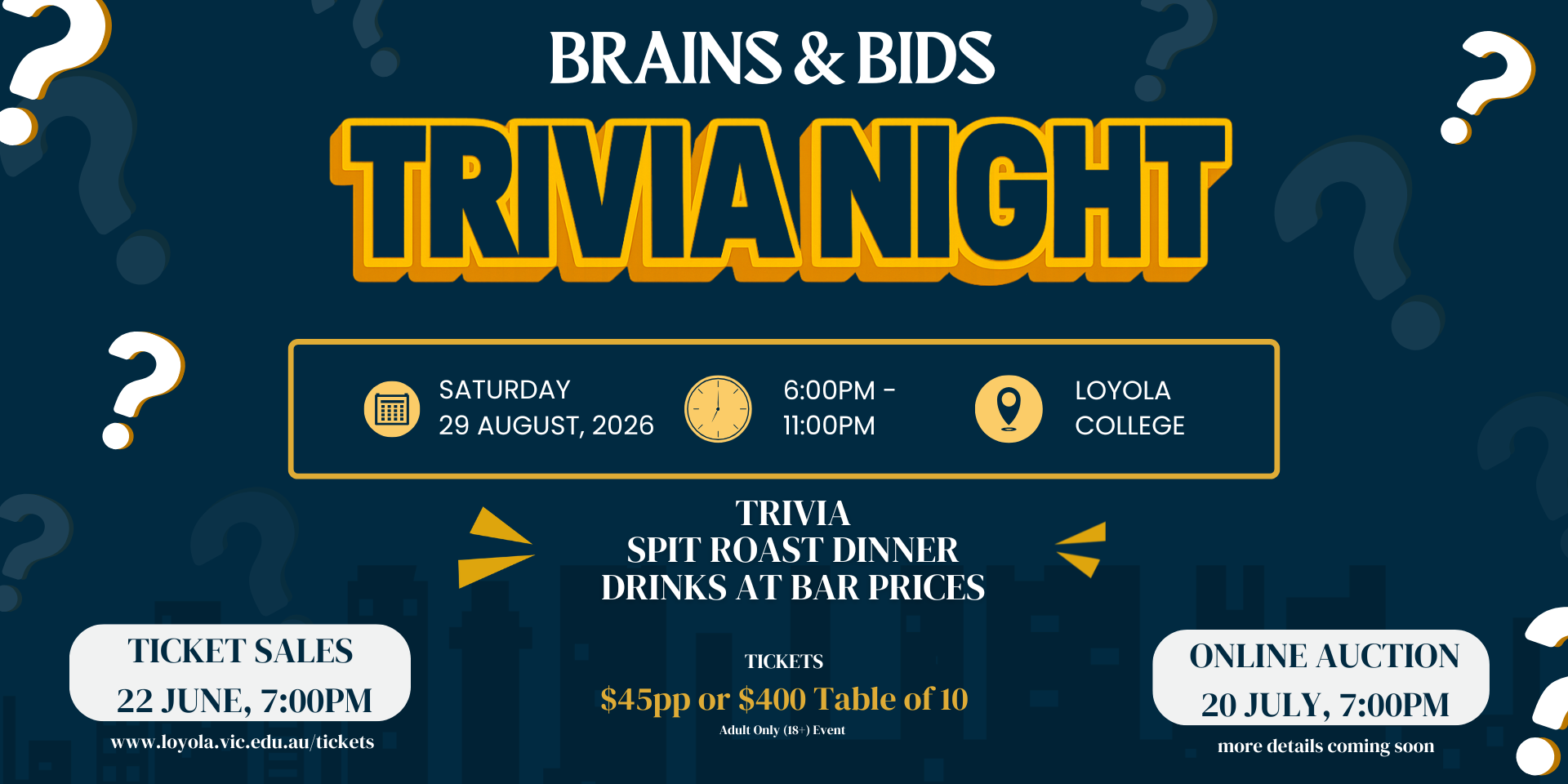 Brains & Bid Trivia