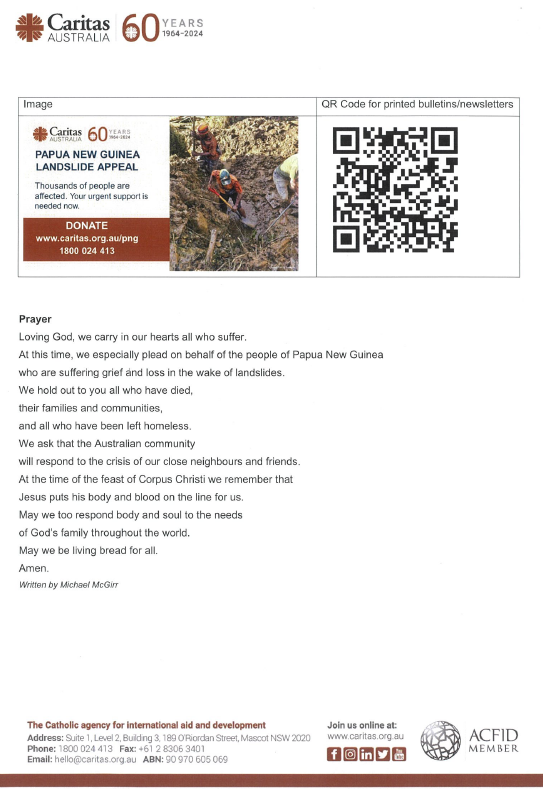Ignatian 2024: Edition #10 Local Community News Caritas 2