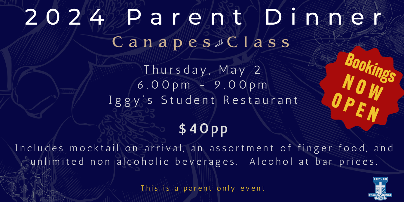 Ignatian 2024: Edition #6 2024 Canapes with Class