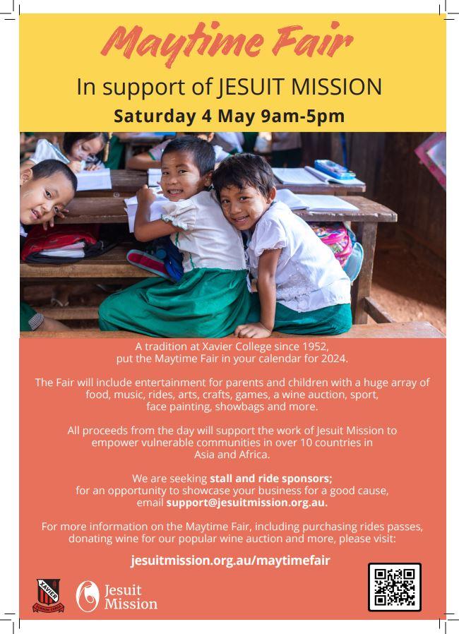 Ignatian 2024 Edition #6 Maytime Fair flyer