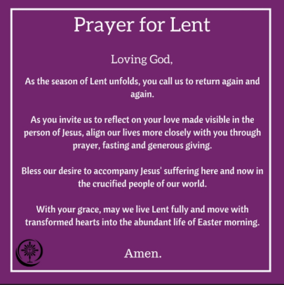 Lent Prayer