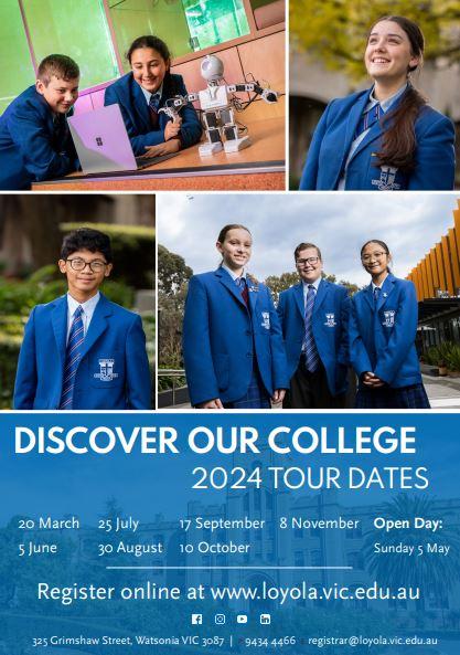 Loyola College 2024 Tour Dates
