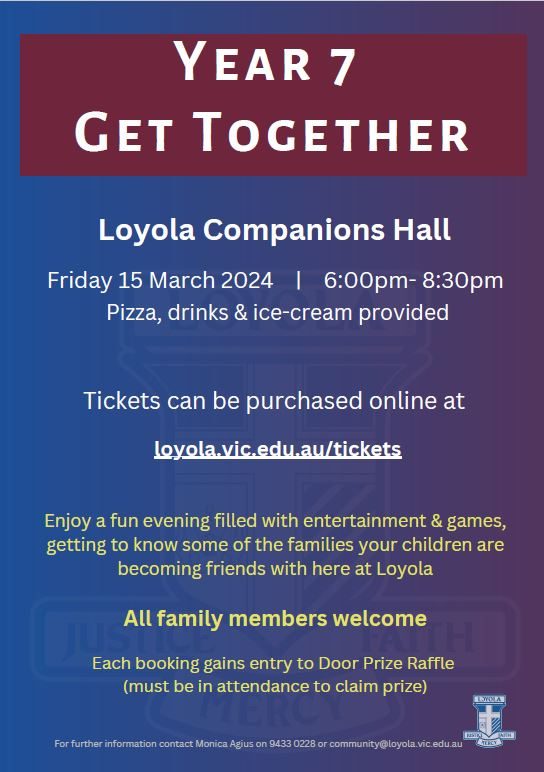 Ignatian 2024: Community News - Year 7 Get Together