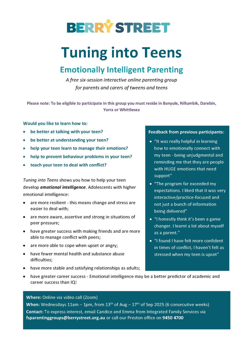 Tuning Into Teens